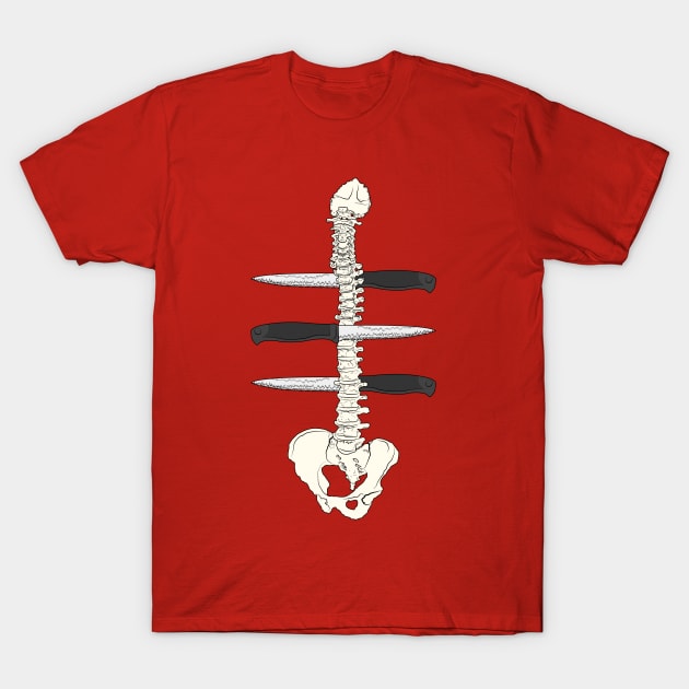 Back Stabbed T-Shirt by Brieana